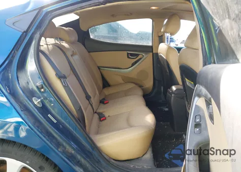 2013 Hyundai Elantra Limited z USA, uszkodzony, nr VIN KMHDH4AE9DU969110